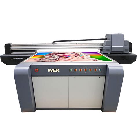 Digital Acrylic Printing Machine UV Flatbed Printer WER EF1310UV WER