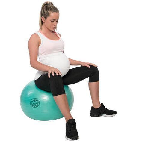 Pregnancy Back Pain Exercises Using Your Birthing Ball