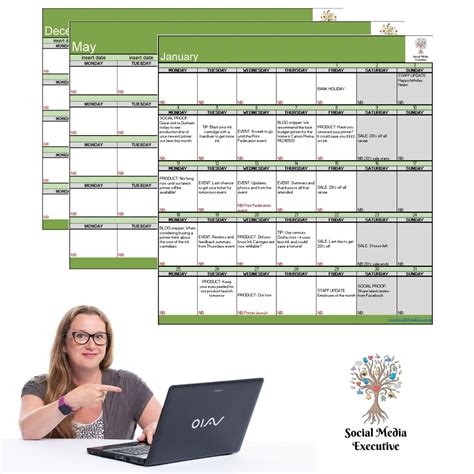 Social Media Calendar Template 2024 Excel Twyla Ingeborg