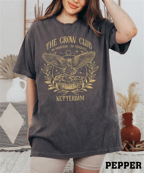 Vintage Ketterdam Crow Club Crewneck Sweatshirt Six Of Crows Sweatshirt