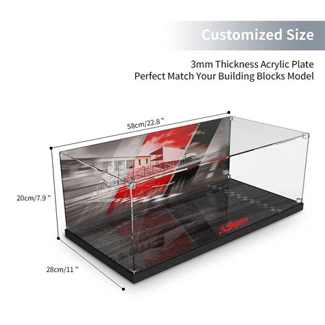 Buy Light Your Bricks Acrylic Display Case For Lego Technic Porsche 911