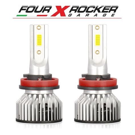 COPPIA LAMPADE LAMPADINE LED FARO H4 12V 24V 40W Four X Rocker