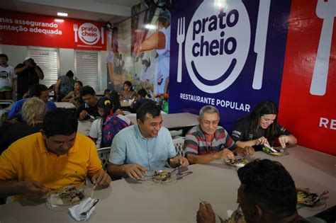 Prato Cheio Em Parintins Wilson Lima Inaugura 6° Restaurante Popular