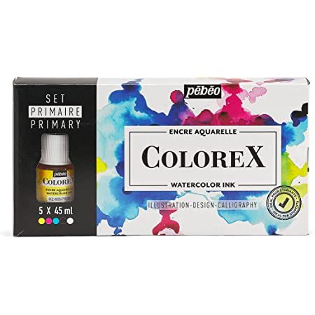 P B O Colorex Bo Te Flacons Ml Assortis Kit De Dessin Manga