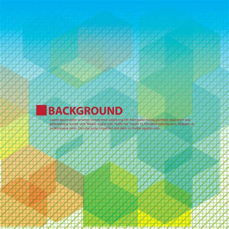 Geometric Background Design Stock Vector - Illustration of colors ...