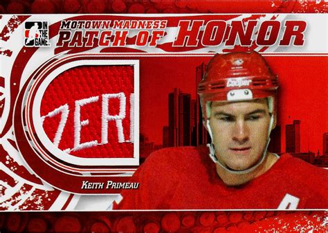 Hell's Valuable Collectibles: Wings Preview: Keith Primeau Patch Card