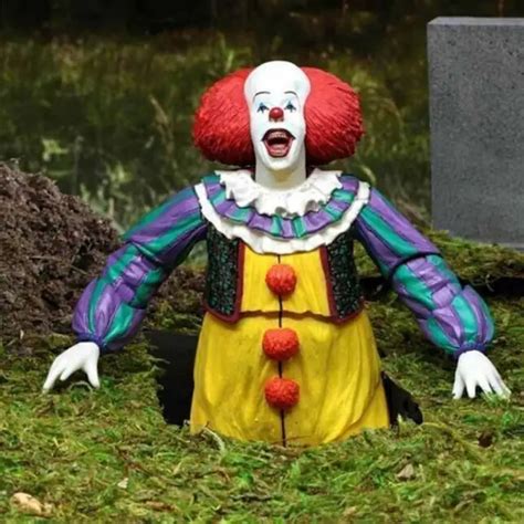 NECA ULTIMATE STEPHEN King S IT 1990 Pennywise Ultimate Action Figure