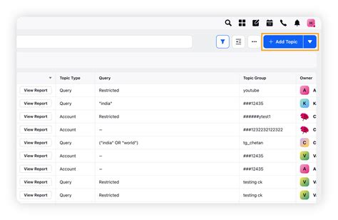 Creation Of Topic Step Wise Features Terms Sprinklr Help Center