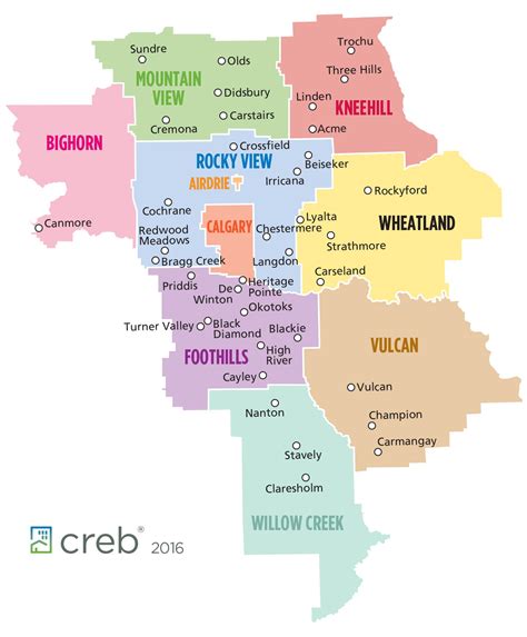 Rural Municipal District Map