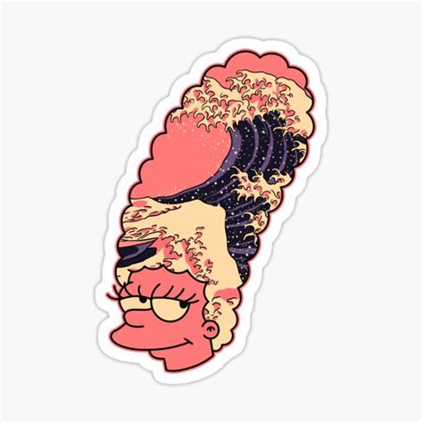 "the great wave off kanagawa" Sticker for Sale by victorfelix | Redbubble