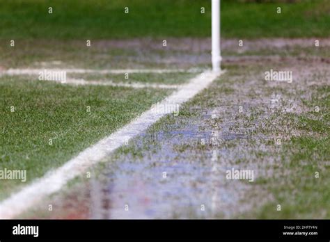 Waterlogged Football Pitch Uk Hi Res Stock Photography And Images Alamy