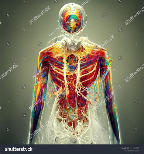 Future Medicine Technology Tomorrow Human Research Stock Illustration