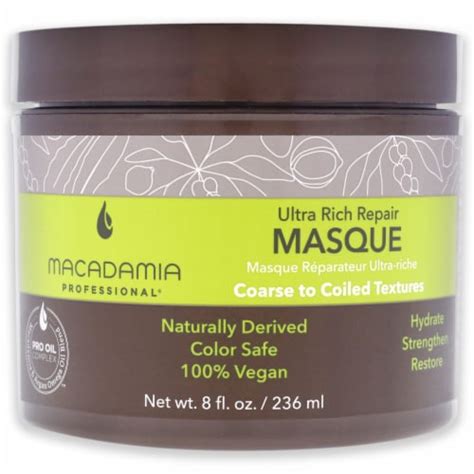 Macadamia Natural Oil Professional Ultra Rich Repair Masque Coarse To