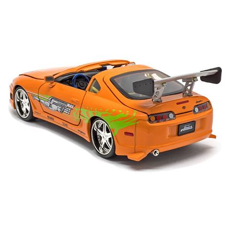 Toyota Supra Boneco Brian Velozes E Furiosos 1 24 Jada SmallCars