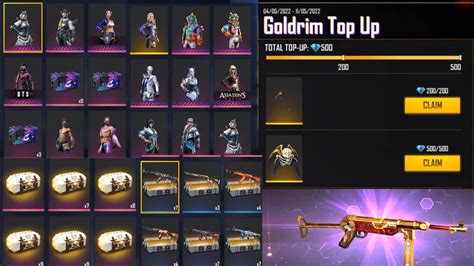 New Top Up Event And Opening Gun Crates And Rare Bundles Free