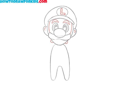 How to Draw Luigi - Easy Drawing Tutorial For Kids