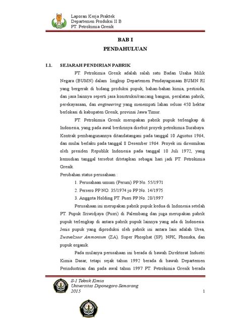 PDF Tugas Umum PT Petrokimia Gresik DOKUMEN TIPS