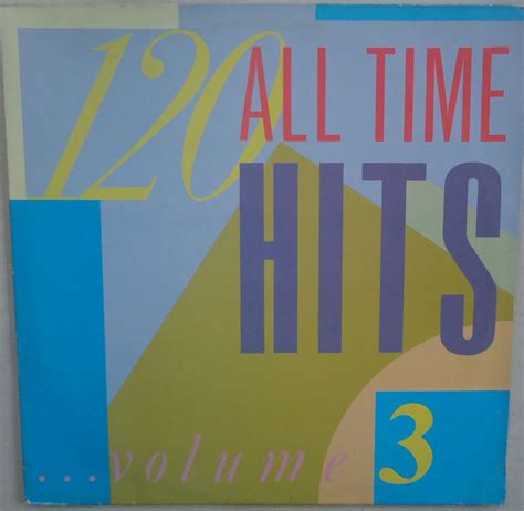 Lp 120 All Time Hits Vol3 1986 Disco De Vinil Item De Música