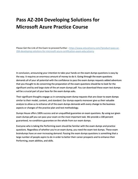 Ppt Az Developing Solutions For Microsoft Azure Powerpoint