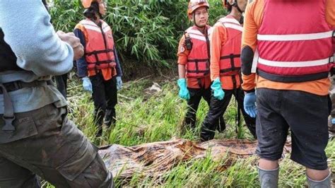 Pasangan Suami Istri Tewas Korban Nekat Terobos Banjir Dengan Motor