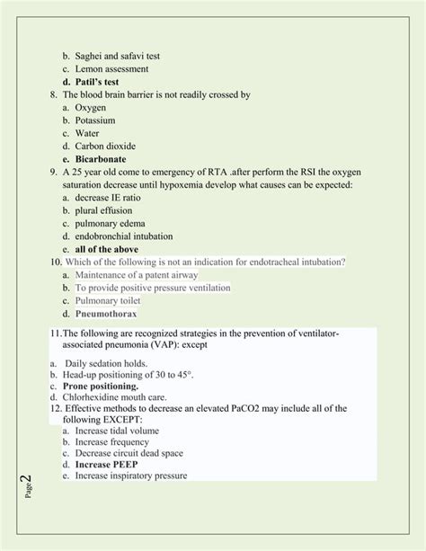 Anesthesia Complications Mcqs By Israr Ysfz PDF