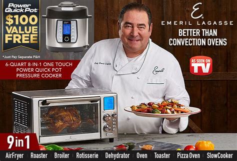 Emeril Power Air Fryer 360 Better Than Convection Ovens