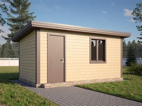 Строим деревянный сарай своими руками. Из чего построить сарай на даче ...