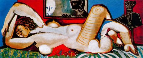 Reproductions D Art Lying Naked Woman De Pablo Picasso Inspir Par