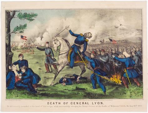 Death of General Lyon., Currier & Ives | Springfield Museums