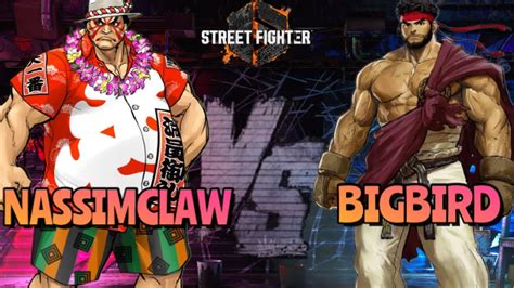 [sf6] Bigbird Ryu Vs Nassimclaw E Honda High Level [street Fighter 6