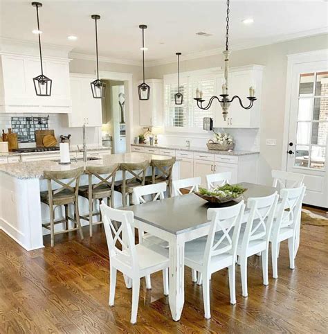 30 Farmhouse Kitchen Table and Chairs You’ll Want to Dine At