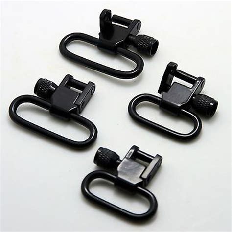 4pcs 1" Hardware Gun Sling Swivel Rifle/Shotgun Sling Swivel Quick ...