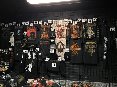 Behemoth Tempe Merch Booth : r/Behemothband