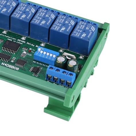 Dc V Kanal Rs Relais Platine Modbus Rtu Uart Ubuy India