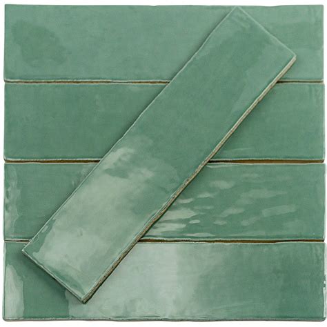 handmade tile backsplash green - Google Search | Green kitchen, Ceramic ...