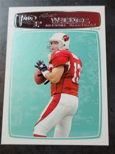 Topps Rookie Progression Football Kurt Warner Buy Get