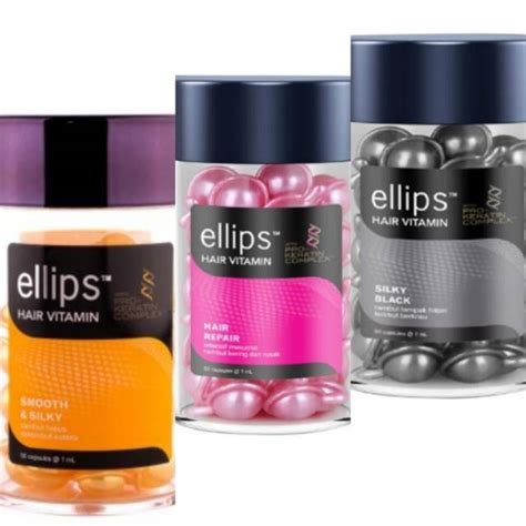 Ellips Hair Vitamin Pro Keratin Contains 50 Grains Jar Shopee Singapore