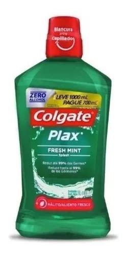 Enjuague Bucal Colgate Plax Fresh Mint 1lt Mercadolibre