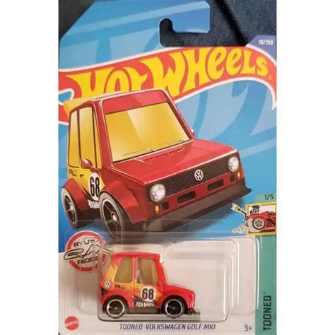 Hot Wheels Tooned Tooned Volkswagen Golf Mk Universo Hot Wheels