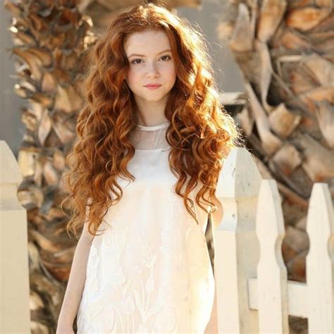 Francesca Angelucci Capaldi A Young American Actress Red Hair Woman