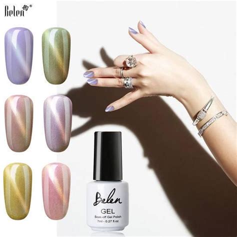 Buy Belen Shell Cat Eye Gel Polish UV LED Soak Off Gel Nail Manicure