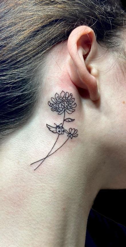 Chrysanthemum Flower Tattoo Small Best Flower Site