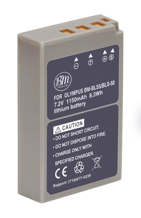 Bm Premium Bls Bls Ps Bls Battery For Olympus Om D E M Iii E