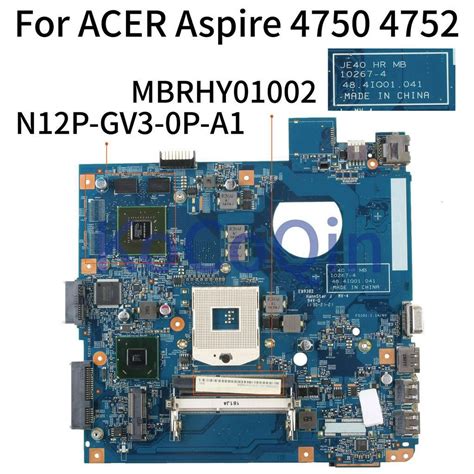 Kocoqin Laptop Motherboard For Acer Aspire G G G