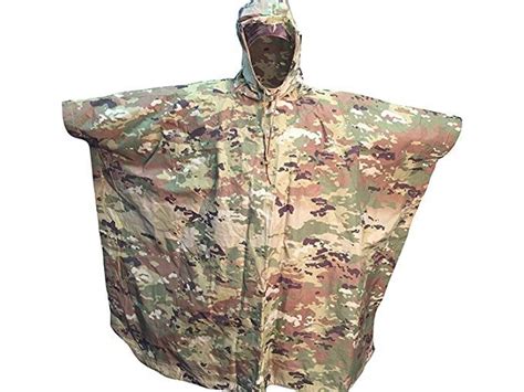 Acme Approved Waterproof Poncho Military Style Ocp Multicam 55x 82review Waterproof Poncho