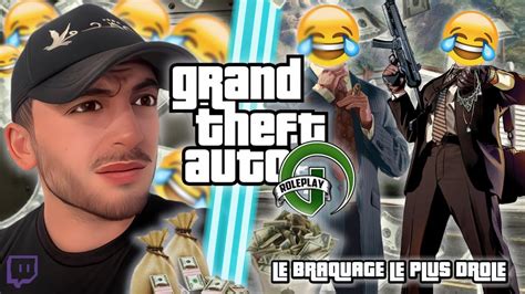 LE BRAQUAGE LE PLUS DROLE DE TOUS GTA RP 2 UNE VILLE QUI REGORGE