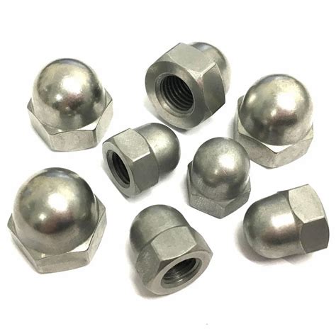 Hexagonal Stainless Steel Dome Nut Thickness Mm Size Inch At Rs