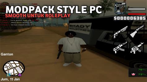 MODPACK STYLE PC SMOOTH UNTUK ROLEPLAY GTA SAMP ANDROID YouTube