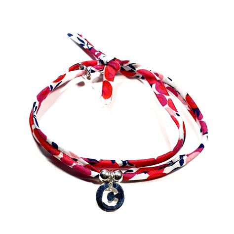 Bracelet Liberty Lettre En Argent