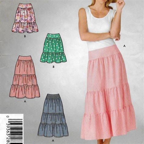 Tiered Skirt Pattern Free Its So Easy To Sew Even Beginners Can Do It